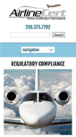 Mobile Screenshot of airlinecert.com